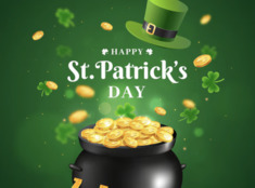 200 free spins z bonusem do 28 000zł na St Patrick Day