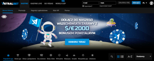Astralbet recenzja kasyna Astralbet recenzja kasyna
