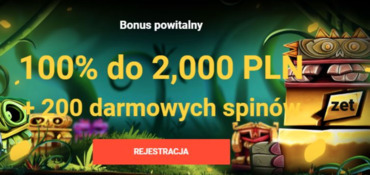 Bonus powitalny w Zet Casino