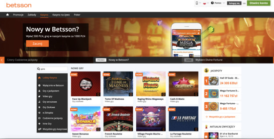 free spins w betsson na konferencjakrynica.pl