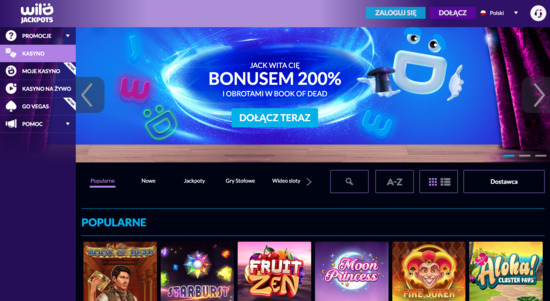 Free Spiny i promocje kasynowe w WildJackpots Free Spiny i promocje kasynowe w WildJackpots