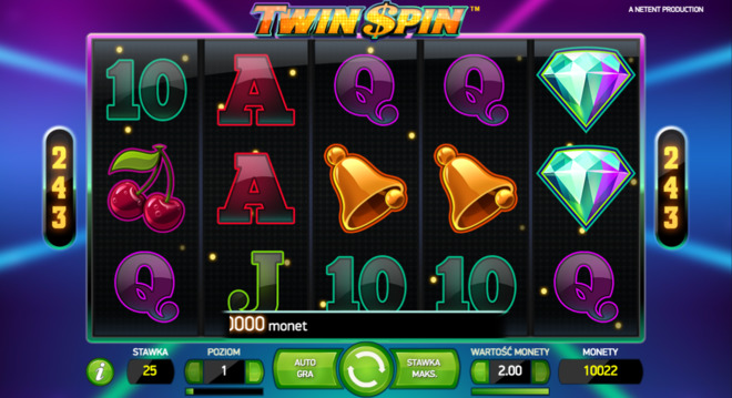 Gra hazardowa Twin Spin Gra hazardowa Twin Spin