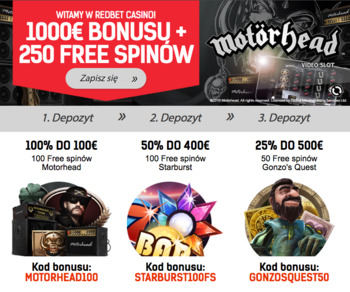 Kasyno bonus i darmowe spiny w RedBet Kasyno bonus i darmowe spiny w RedBet