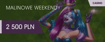 Malinowe Weekendy z free spinami w Malina Casino