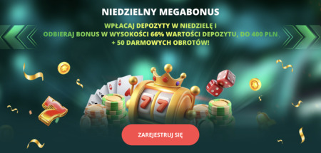 Niedzielne 50 free spins z bonusem gotówkowym w 22Bet Niedzielne 50 free spins z bonusem gotówkowym w 22Bet