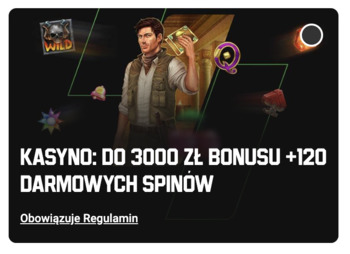 Oferta na start w kasynie Unibet