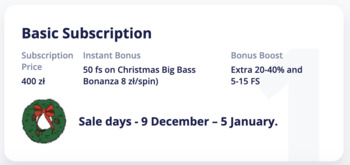 Subskrypcja z bonusami w VulkanVegas Subskrypcja z bonusami w VulkanVegas
